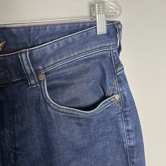 Tommy Bahama Men's Straight Leg Jeans Sz 32x27 Short Dark Wash Blue - Picture 5 of 14